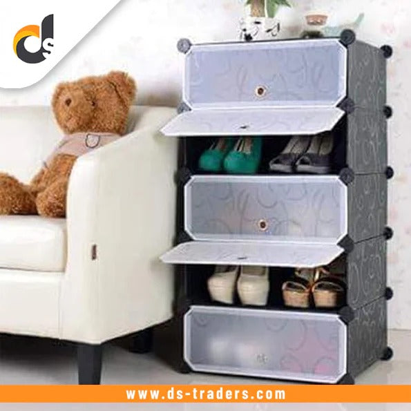 Shoe Storage Organizer Cabinet with Doors