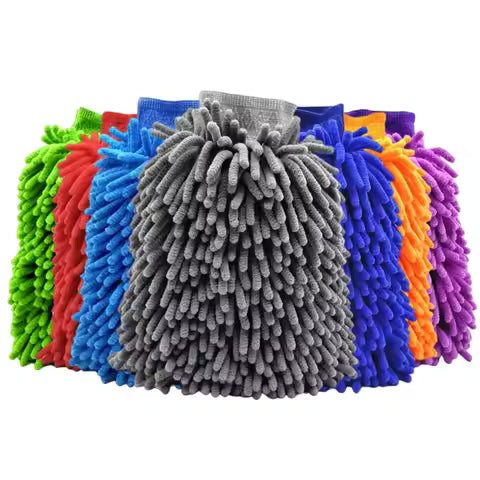Car Wash Towels Cleaning Cloth Absorbent Dry Cloth General Purpose Microfiber Towel Thickened Yellow